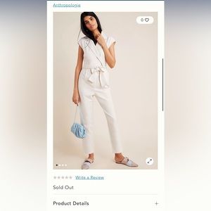 Anthropologie Eliza Jumpsuit!
